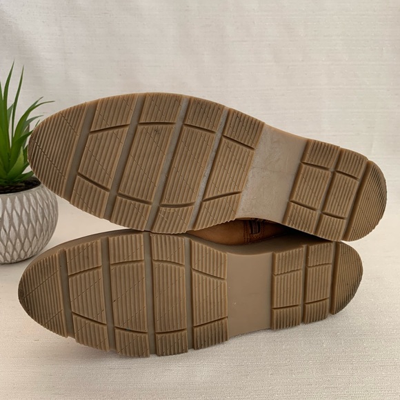 NEXT Forever Comfort Tan Leather Ruched Ankle Buckle Boots Woman’s EU41 US - Picture 11 of 11